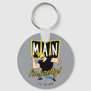 Johnny Bravo - Man I'm Pretty Key Ring