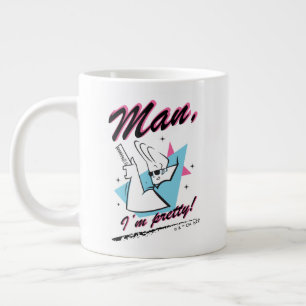 Johnny Bravo - Man I'm Pretty Retro Graphic Large Coffee Mug