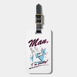 Johnny Bravo - Man I'm Pretty Retro Graphic Luggage Tag