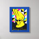 Johnny Bravo Pop Art Graphic Canvas Print<br><div class="desc">Check out this pop art style graphic of Johnny Bravo!</div>