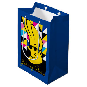 Johnny Bravo Pop Art Graphic Medium Gift Bag