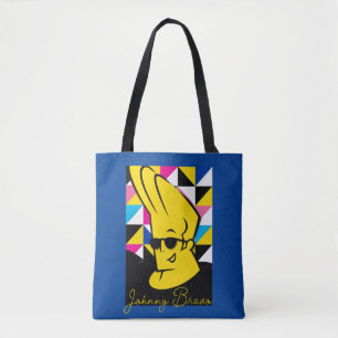 Johnny Bravo Pop Art Graphic Tote Bag