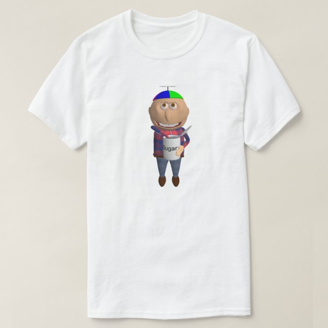 Johnny Eating Sugar Tee (Design Front)