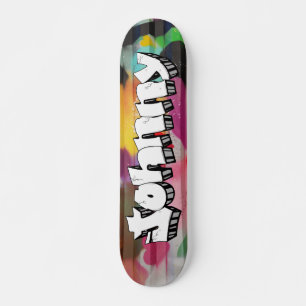 Johnny Graffiti Custom Personalised Skateboard