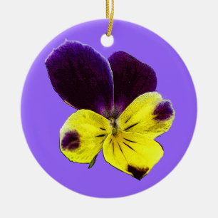 Johnny Jump Up Christmas Ornament