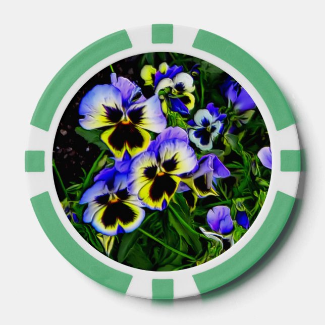 Johnny Jump Up Poker Chips (Front)