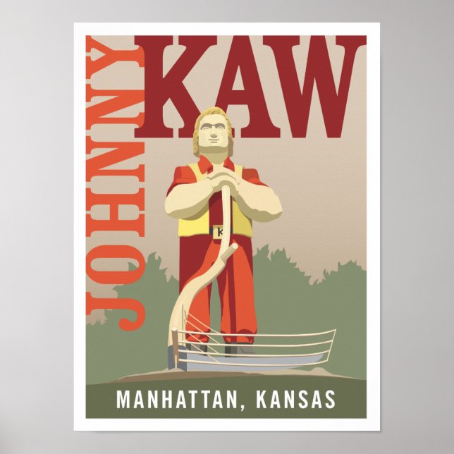 Johnny Kaw - 16x12 Poster (Front)