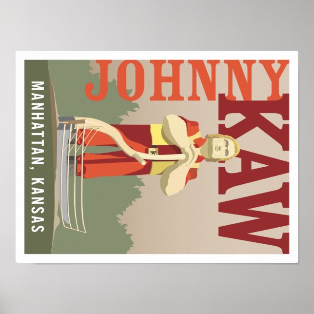 Johnny Kaw - 16x12 Poster (Front)