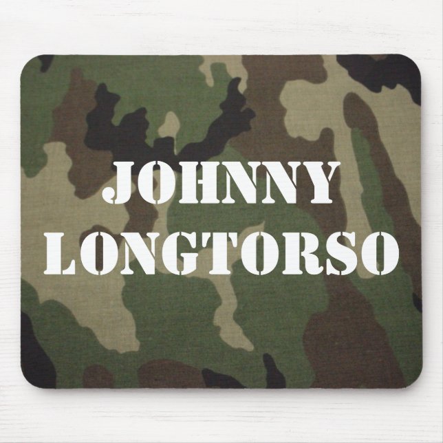 Johnny Longtorso Mouse Mat (Front)