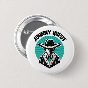 Johnny Quest 6 Cm Round Badge