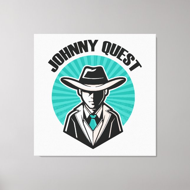 Johnny Quest Canvas Print (Front)