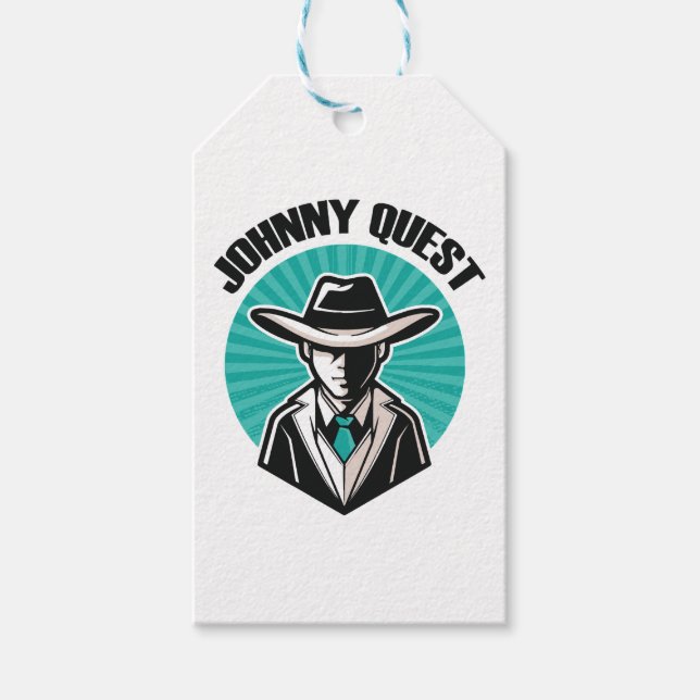 Johnny Quest Gift Tags (Front)