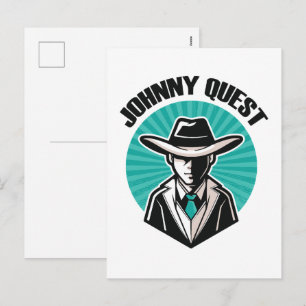 Johnny Quest Holiday Postcard