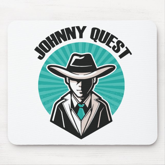 Johnny Quest Mouse Mat (Front)