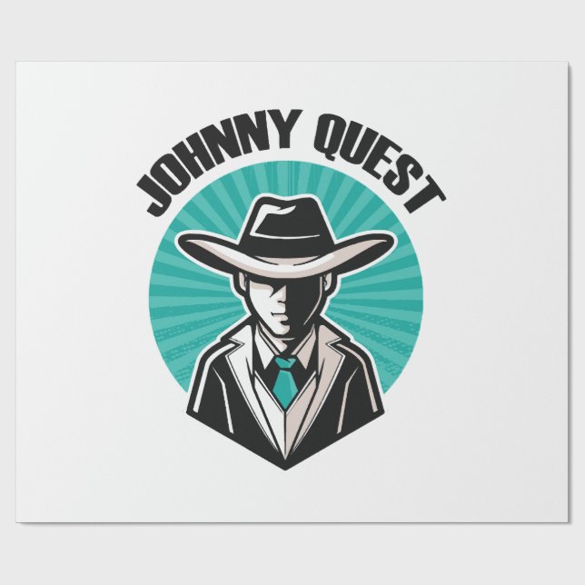 Johnny Quest Wrapping Paper (Flat)