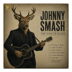 Johnny Smash: a Parody Poster