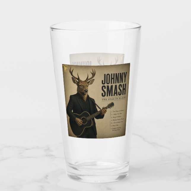Johnny Smash Album: a Parody Glass (Front)