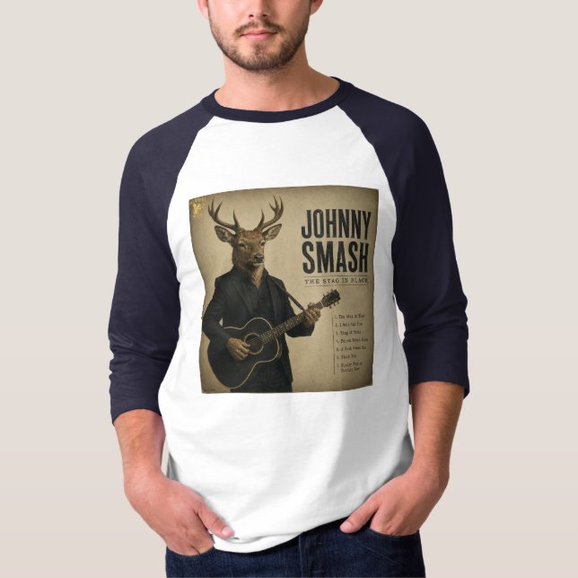 Johnny Smash Album: a Parody T-Shirt (Front)