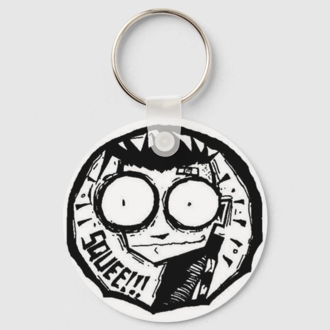 Johnny the Homicidal Maniac (JtHM) Key Ring (Front)
