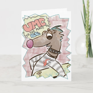 Johnny Weasel Greeting Card