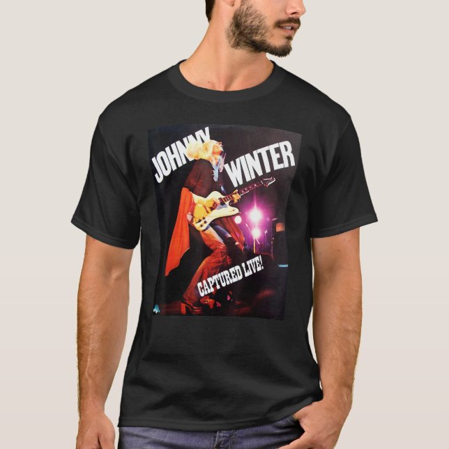 Johnny Winter T-Shirt (Front)