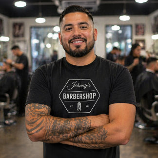 JOHNNY'S BARBERSHOP / Customisable Shirt
