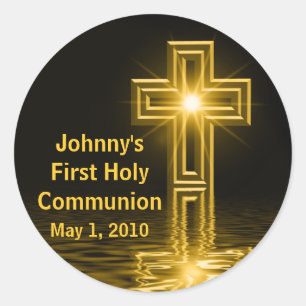Johnny's First Holy Communion Stickers