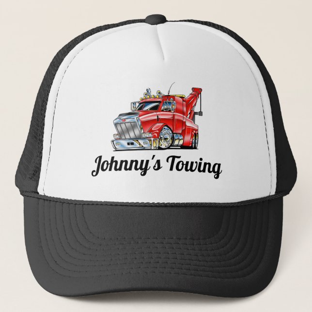 Johnny's Towing Trucker Hat (Front)