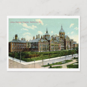Johns Hopkins Hospital, Baltimore 1910 Vintage Postcard