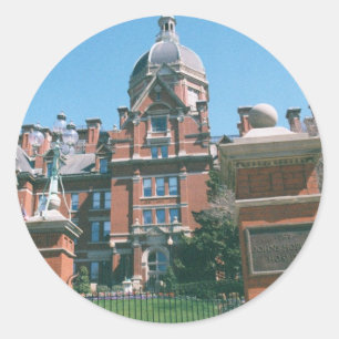 Johns Hopkins Hospital Classic Round Sticker