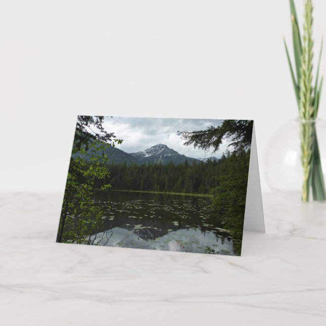 Johns Lake II at Glacier National Park Card (Front)