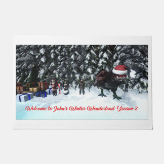 John's Winter Wonderland Season 2 Turmatte Doormat