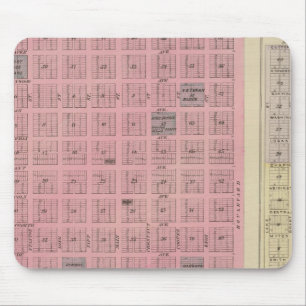 Johnson City and Ulysses, Kansas Mouse Mat