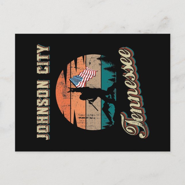 Johnson City Tennessee Postcard (Front)