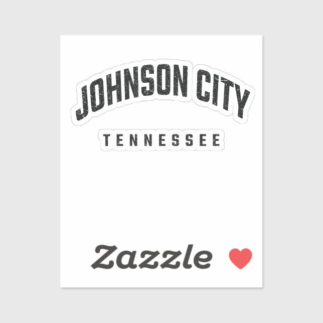 Johnson City Tennessee TN (Sheet)