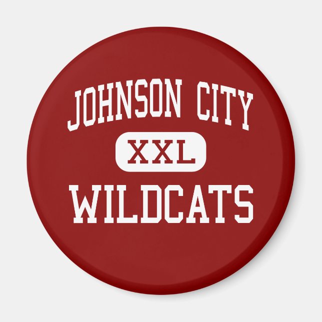 Johnson City - Wildcats - High - Johnson City Magnet (Front)