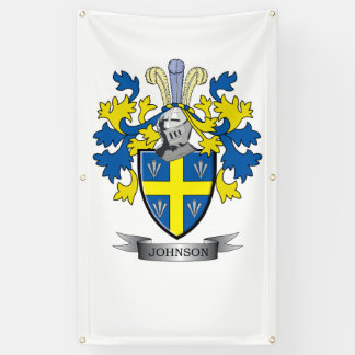 Johnson Coat of Arms Banner
