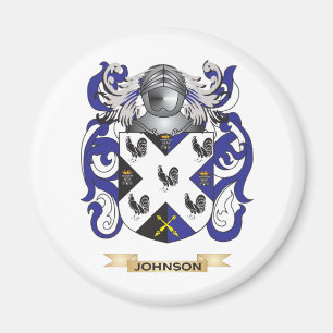 Johnson-(england) Coat of Arms (Family Crest) Magnet