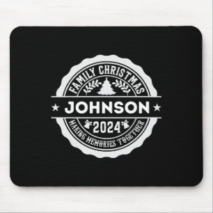 Johnson Family Christmas  Mouse Mat