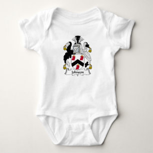 Johnson Family Crest Baby Bodysuit