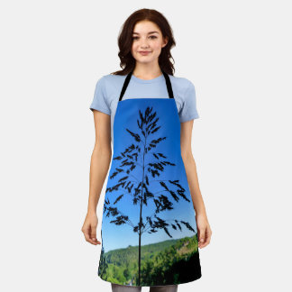 Johnson Grass  All Over Print Apron