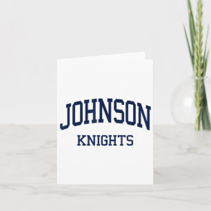 Johnson High School Hs Gainesville Ga Retro Sports Card