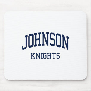 Johnson High School Hs Gainesville Ga Retro Sports Mouse Mat