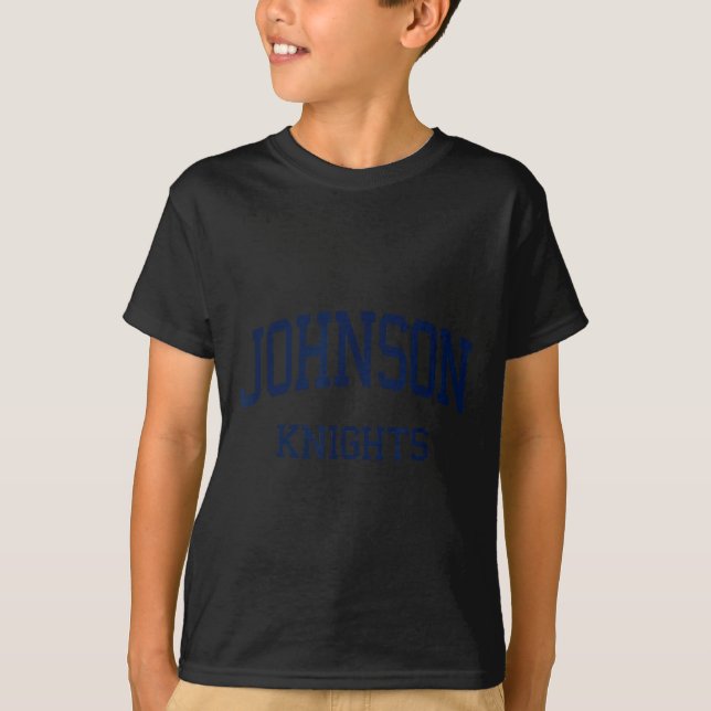 Johnson High School Hs Gainesville Ga Retro Sports T-Shirt (Front)