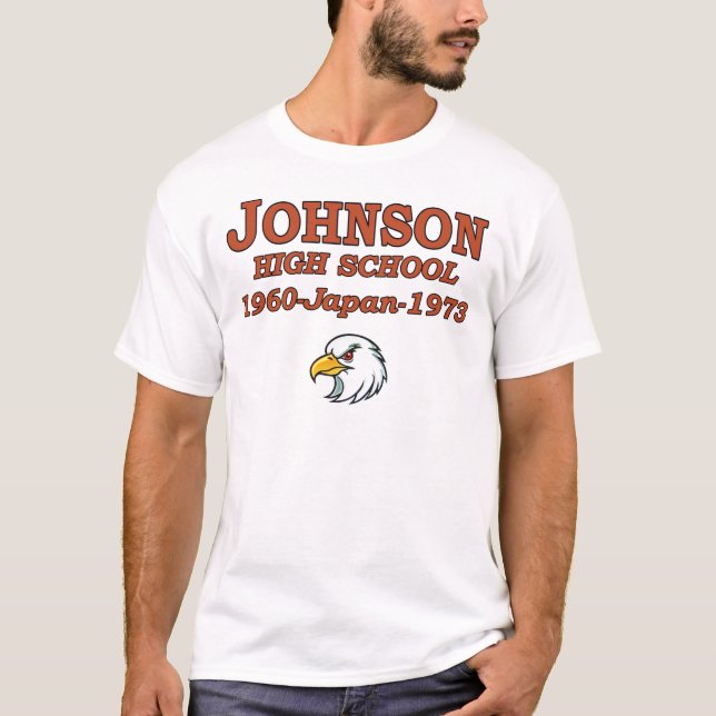 johnson high school japan reunion T-Shirt (Front)