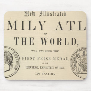 Johnson's Illustrated Family Atlas Mouse Mat