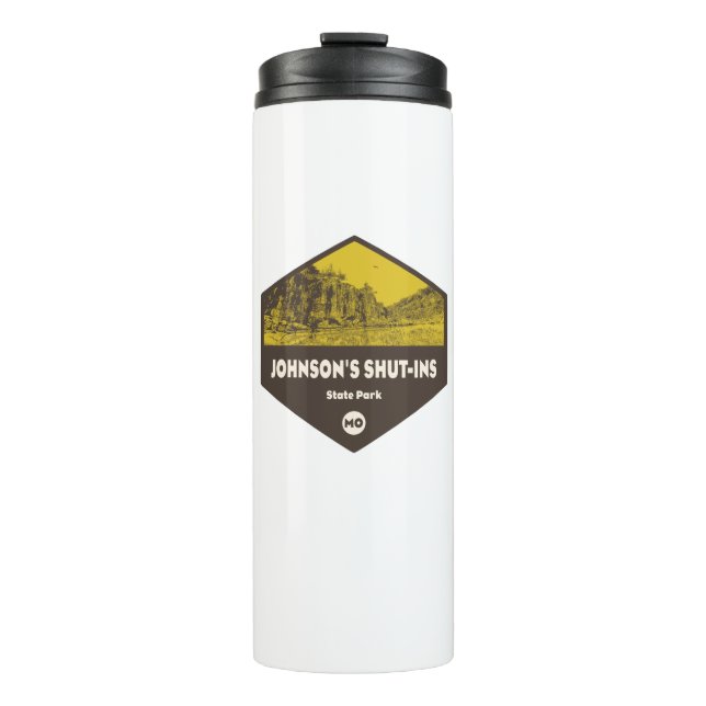 Johnson's Shut-Ins State Park Missouri Thermal Tumbler (Front)