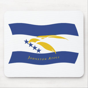 Johnston Atoll Flag Mousepad