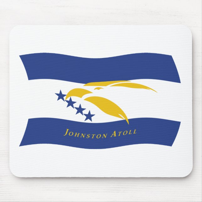 Johnston Atoll Flag Mousepad (Front)
