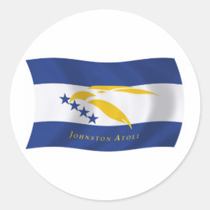 Johnston Atoll Flag Sticker
